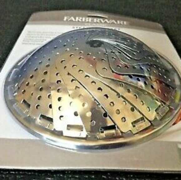 Farberware Classic Steamer Basket With Pull Ring Adjustable Stainless Steel - Picture 10 of 10